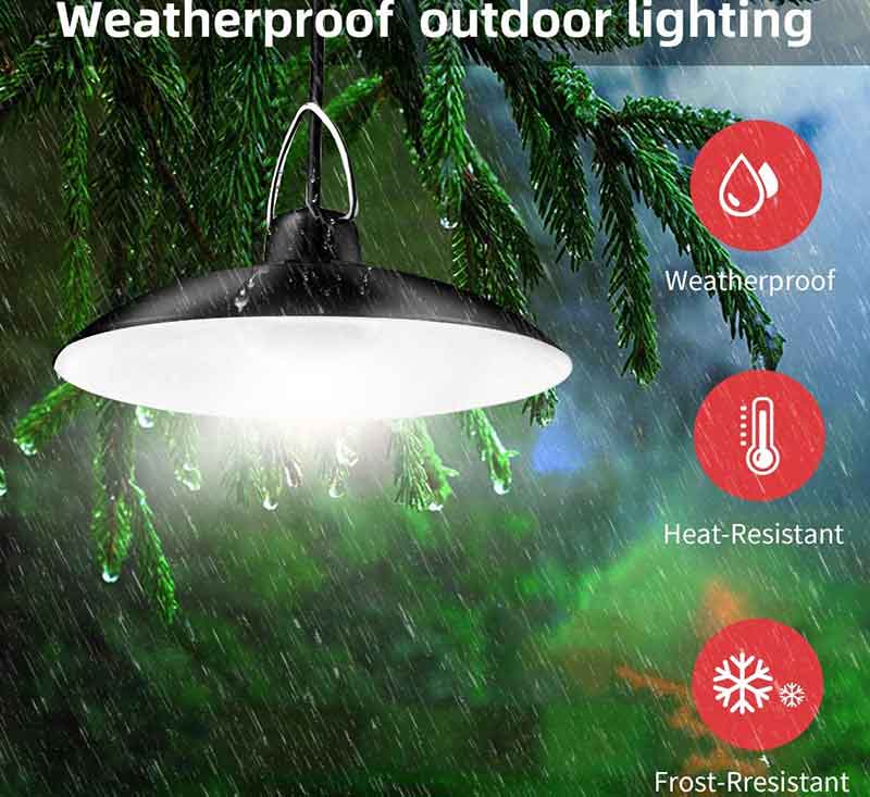 Outdoor 32 LED Hanging Solar Ceiling Lights