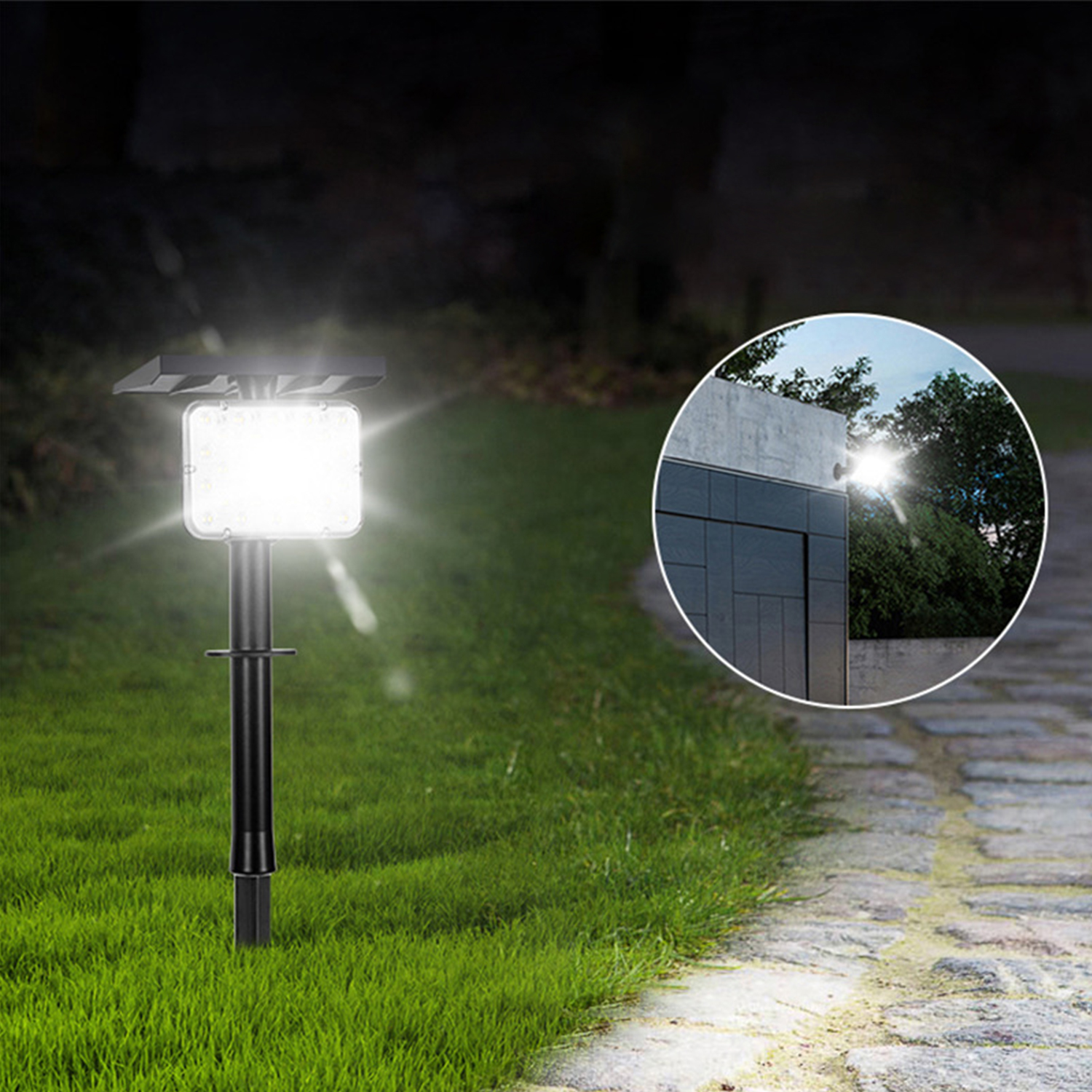 64 LED Solar Light IP65 Waterproof Landscape Pathway Lights Outdoor