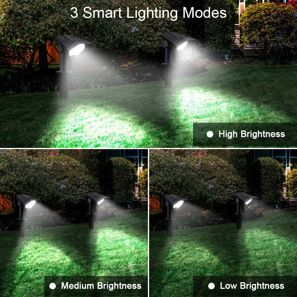 Waterproof Outdoor Garden Landscape Lights 26 Led Solar Power Lawn Pathway Lighting