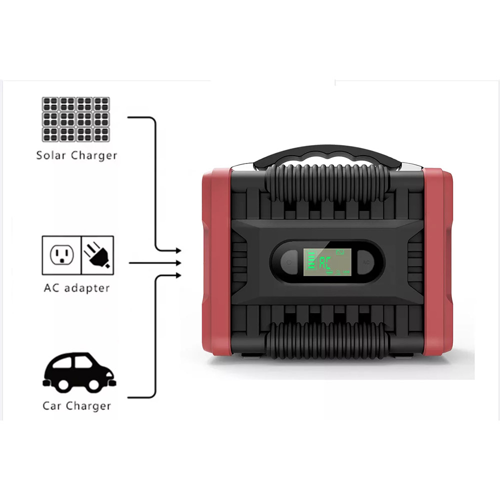222wh 200W Mini Emergency Power Supply Generator Home Outdoor Portable Power Station