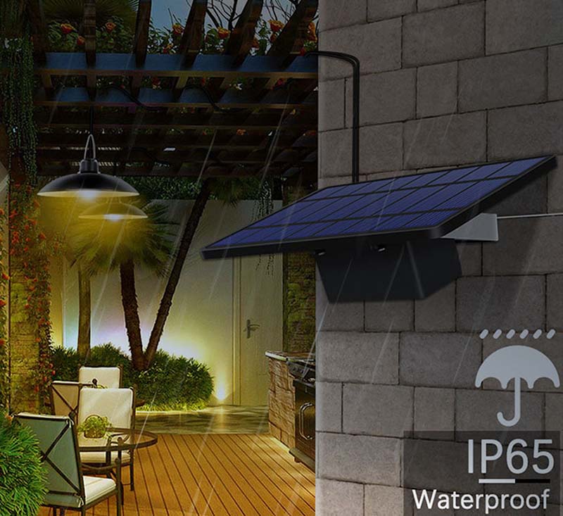 Outdoor 32 LED Hanging Solar Ceiling Lights