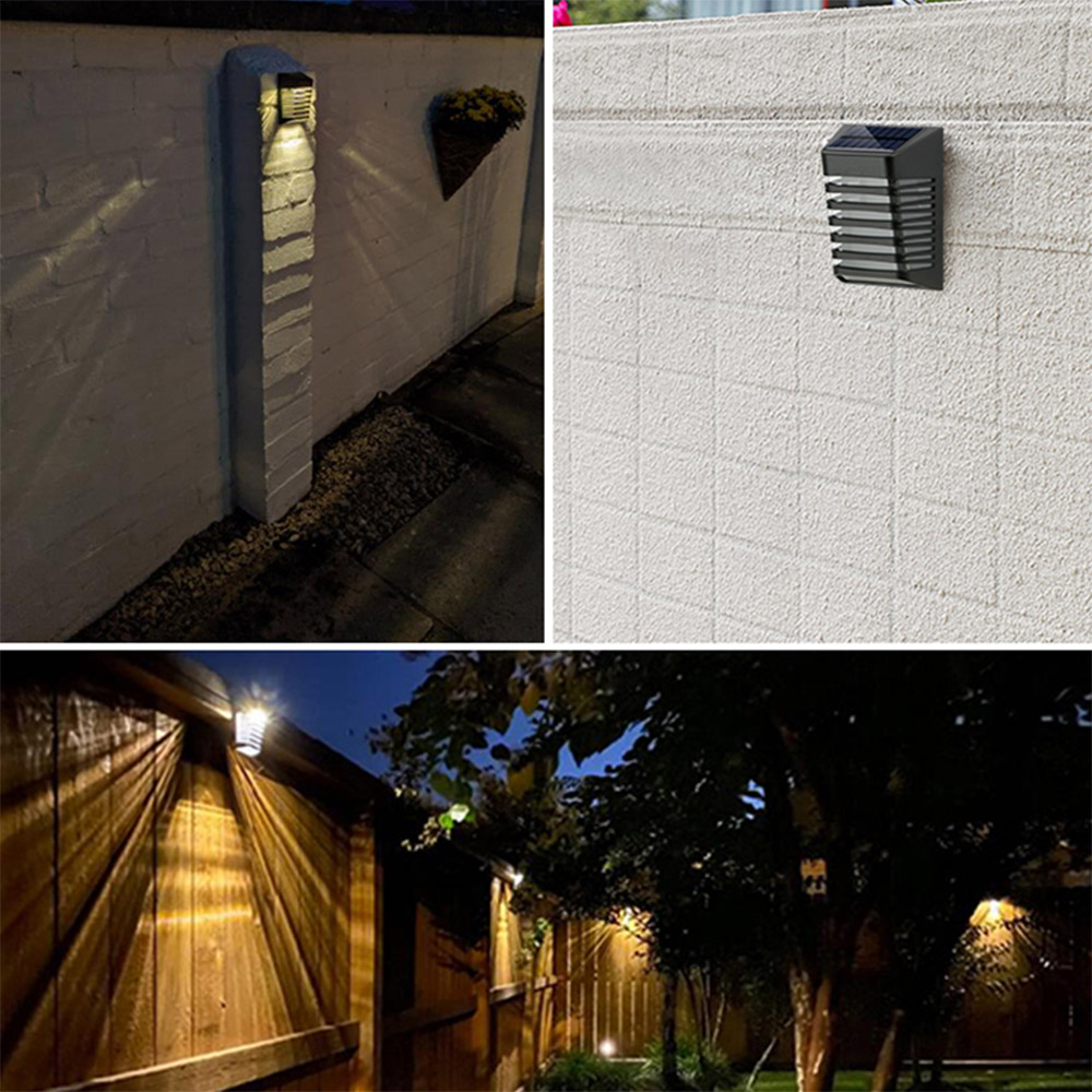 Two Modes Outdoor Fence Garden LED Solar Lights